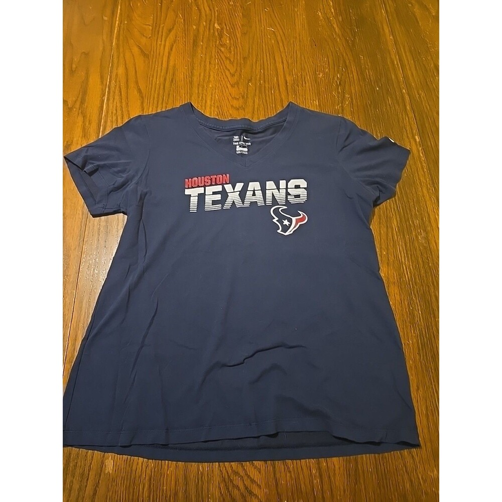 women's HOUSTON TEXANS t-shirt, navy, Medium, NEW w/tags